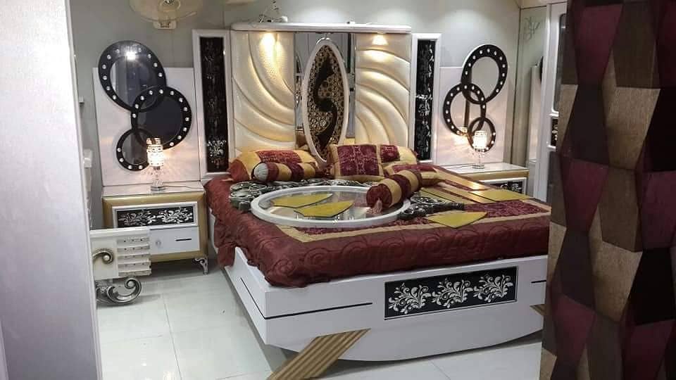 brand new double bed,/bed set/single bed/Turkish bed set/wooden bed 9