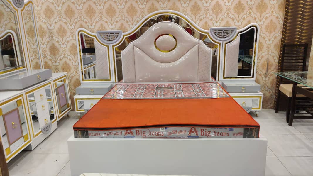 brand new double bed,/bed set/single bed/Turkish bed set/wooden bed 14