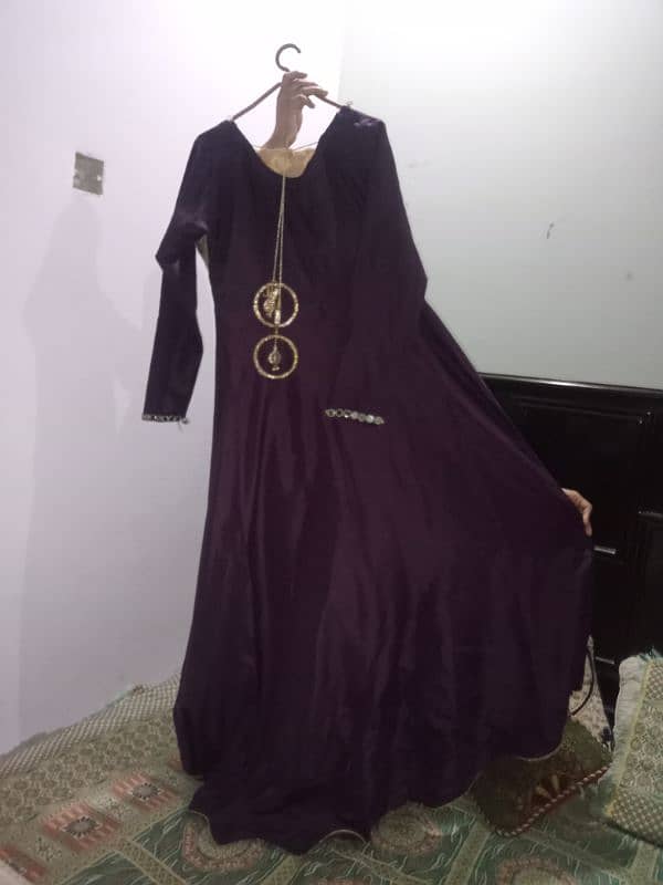 Dress: Maxi,Color: Purple(plum) Size: Medium: chest 21, 1