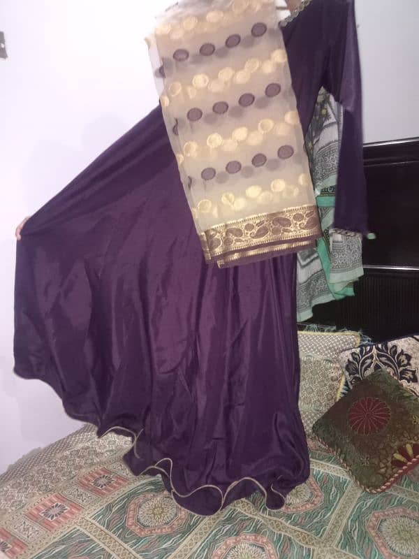 Dress: Maxi,Color: Purple(plum) Size: Medium: chest 21, 2