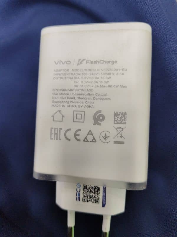 Vivo V40 V40E V30 80W charger 0