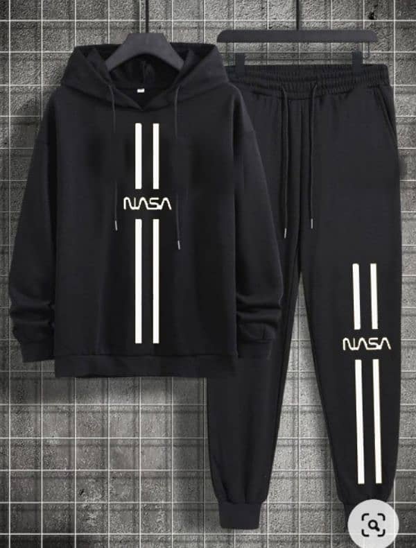 NASA Black Tracksuit Set for Sale - Hoodie & Joggers 1