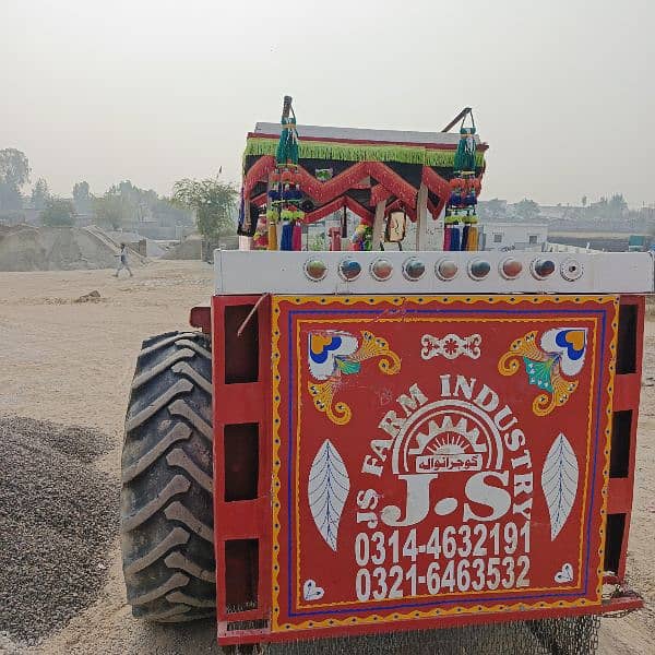 Massey tractor loader 385 2