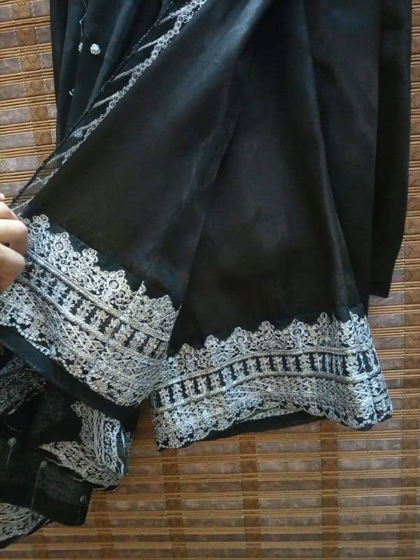 chiffon black suit 2