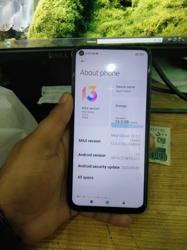 Redme note 9 Mobile  4GB /128GB 1