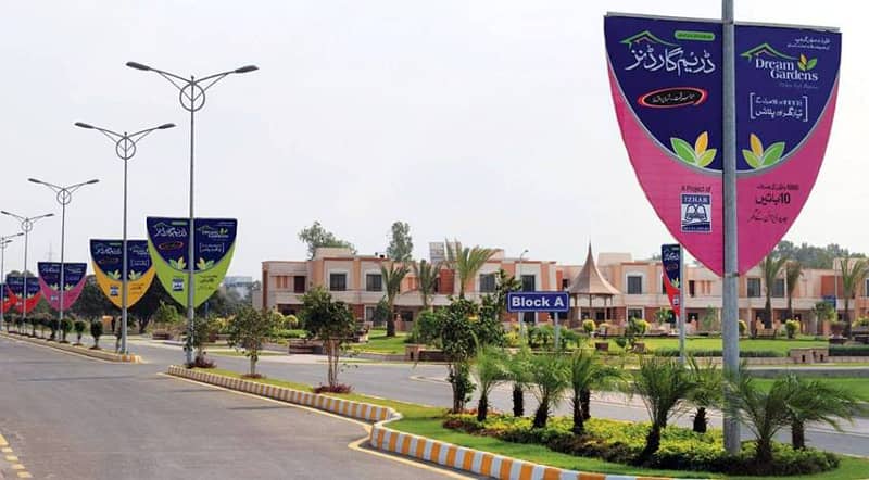 Studio Non-Furnished Apartment Available For Rent In Dream Gardens Lahore 7