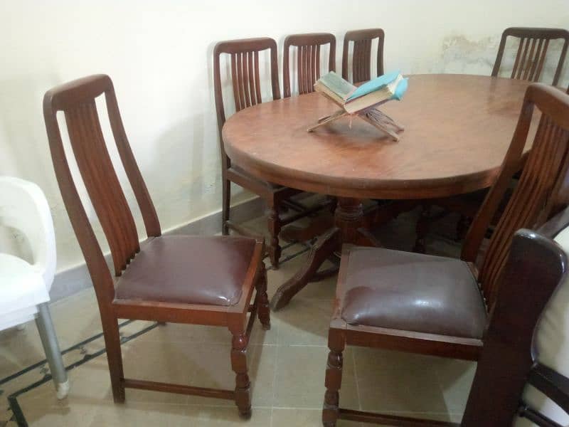 Dining Table with 8 Chairs 2