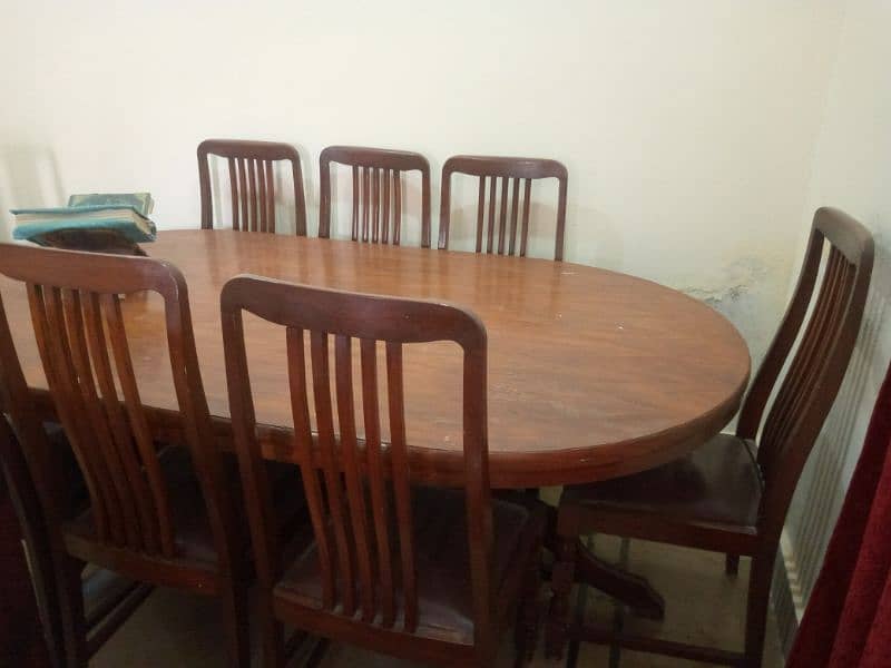 Dining Table with 8 Chairs 4