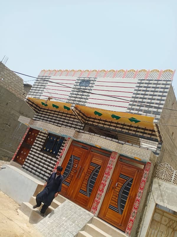 Prime Location 80 Sq Yard At 20 B In Shah Latif With Reasonable Price 0