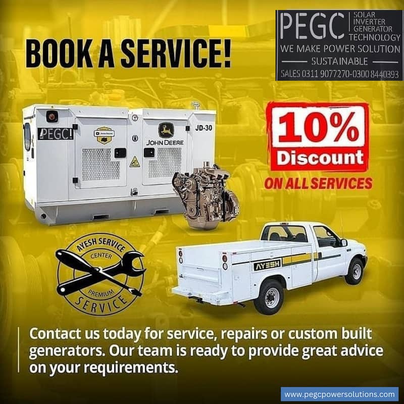 Generator Repairing / Engine Ovehauling / Generator Maintenance 0