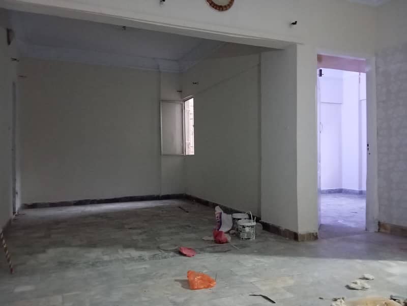 Beautiful flat available for sale in Gulistan e johar block 17 8