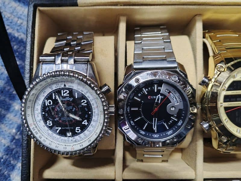 From saudia . uk purchased watches want to sale discount price 12