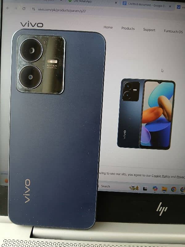 Vivo Y22 4GB 64GB Navy Blue 1