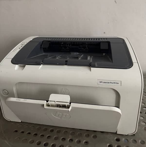 HP LaserJet Pro M12w Black/White Wireless Printer (Used) 3