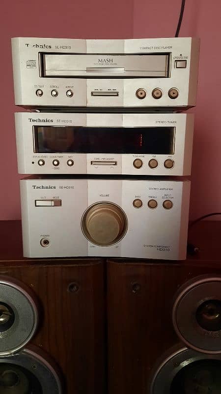 technics amplifier with Japanese speakers 0