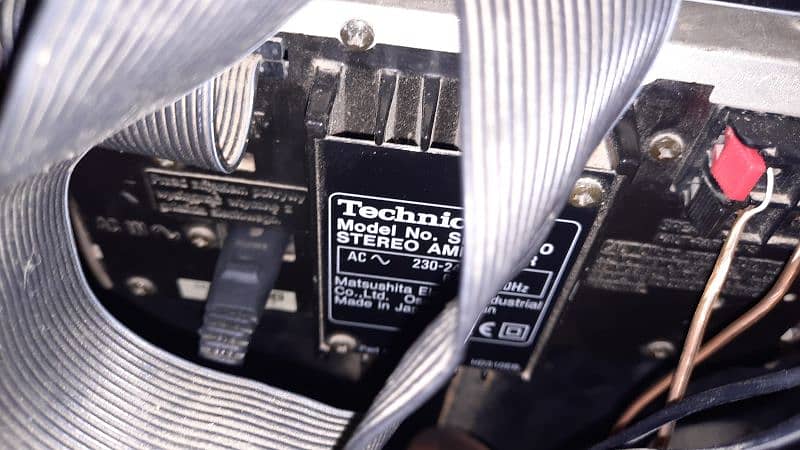 technics amplifier with Japanese speakers 5