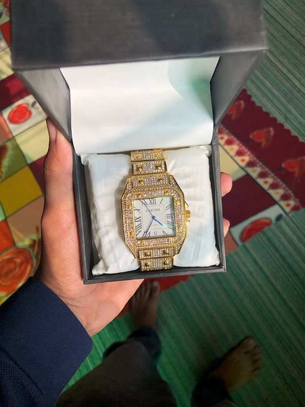 Cartier diamond watch 0