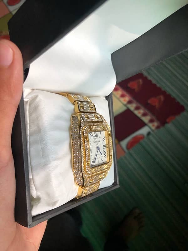 Cartier diamond watch 1