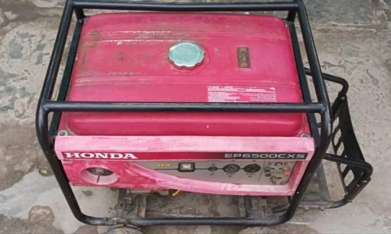 HONDA Generator 6500 Watt Red Ultra-Portable Heavy Duty 0