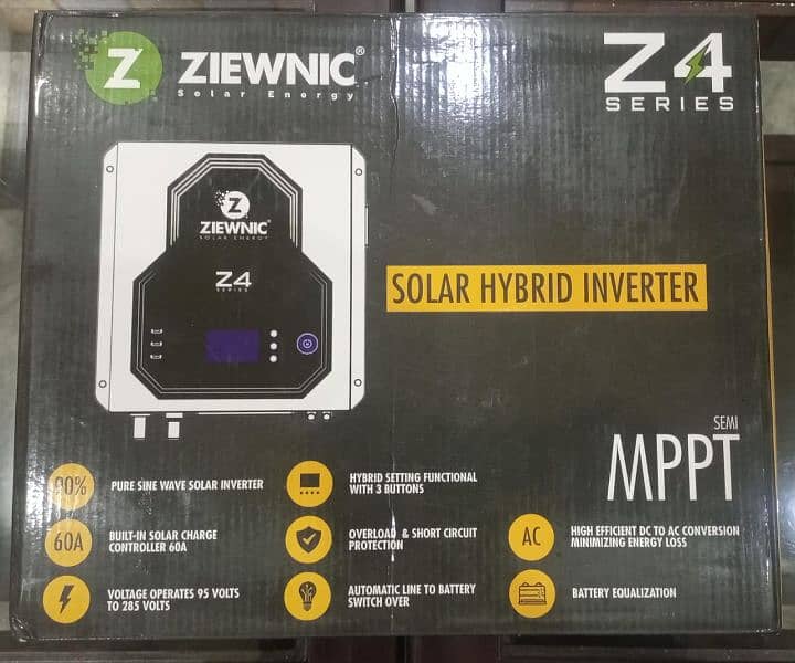 ziewnic hybrid solar inverter 1.6kw(03004/49/39/900) 0