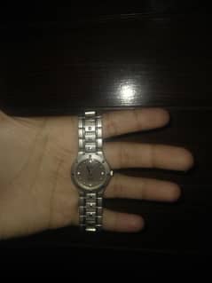 OMAX Quartz model HB265 silver