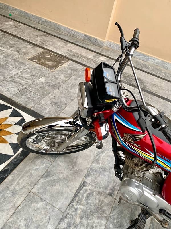 Honda CG 125 ( Model  2018 ) good   condition 3