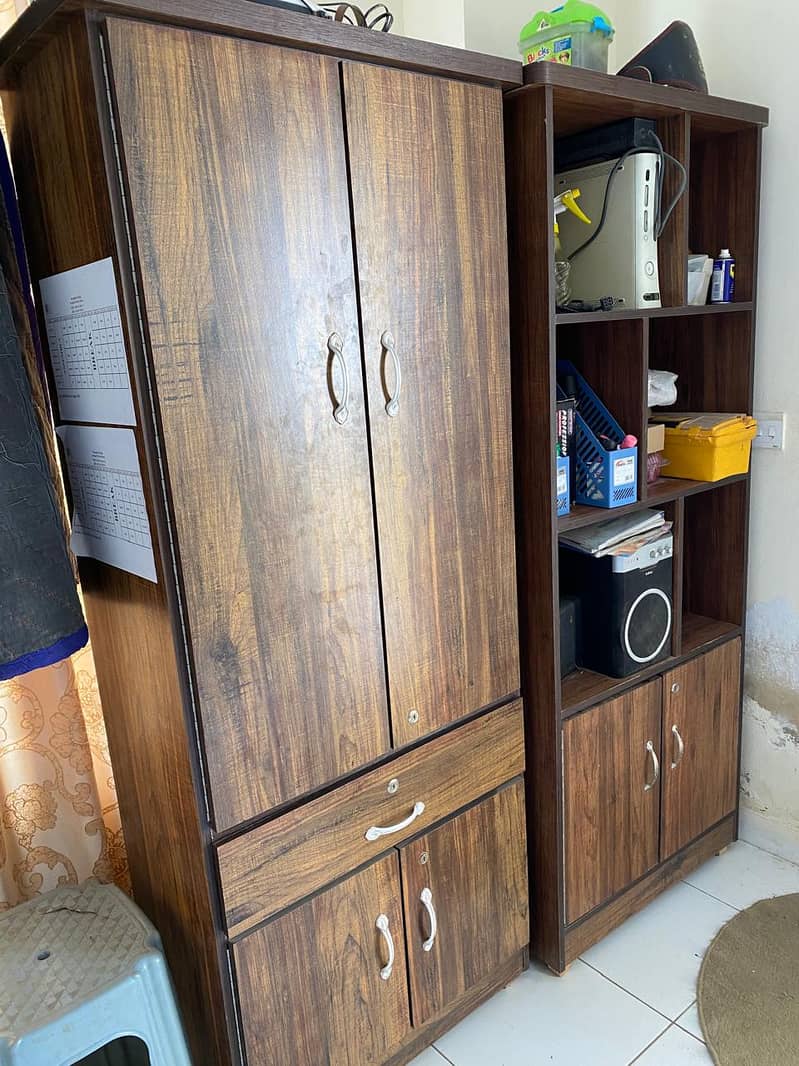 Cupboards, Shoe Racks, Study Table, Bookshelf For Sale 1