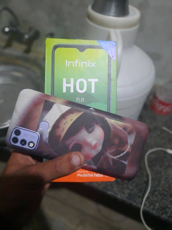 Infinx hot 10ply 4/64 box Sath h office pta aprovd 4