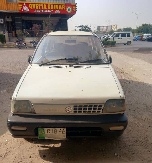 Suzuki Mehran VX 2012 7