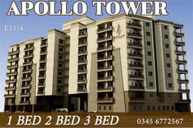 E11/4 APOLLO TOWER 2 Bed Room Executive Size Unfurnished