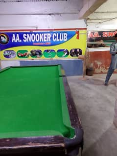 snooker table