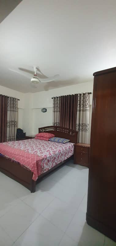 FULLY Furnished Flat As A Guest house Available In Harmain Royal Residency For Rent 12