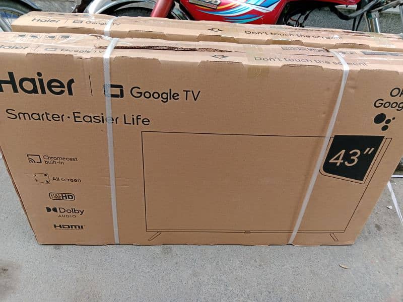 Haier 43 inch google tv 0