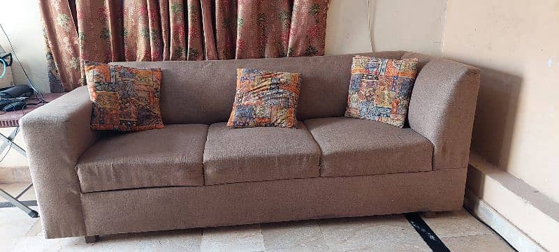 only 2 months used L-shaped sofa for sale 2