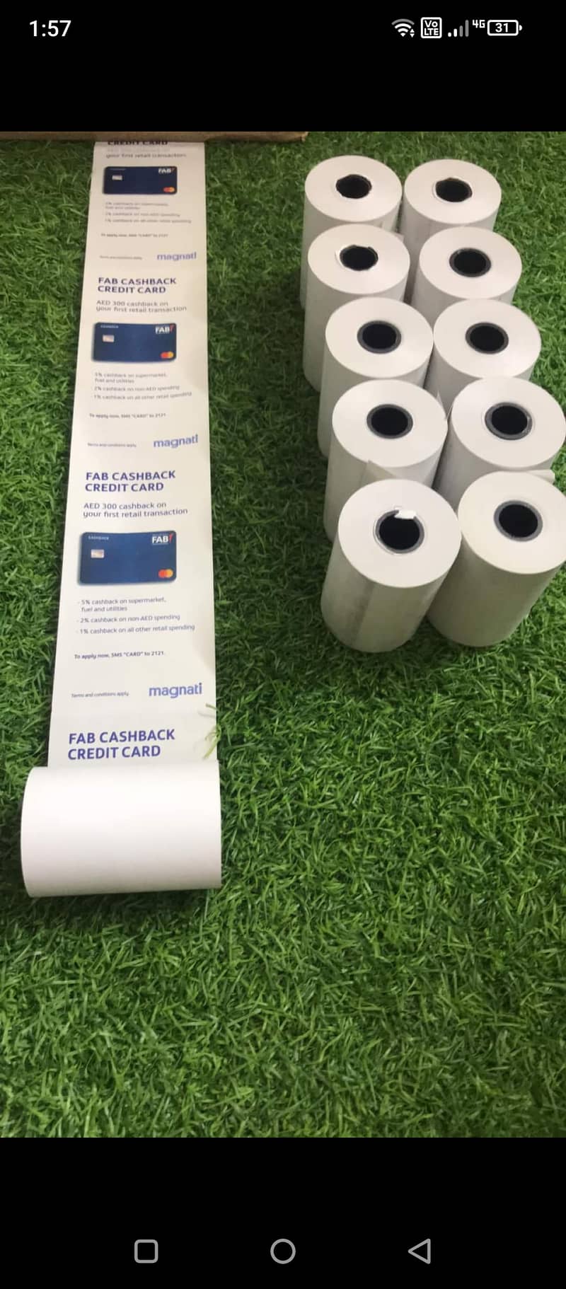 THERMAL ROLL / POS MACHINE ROLL 2