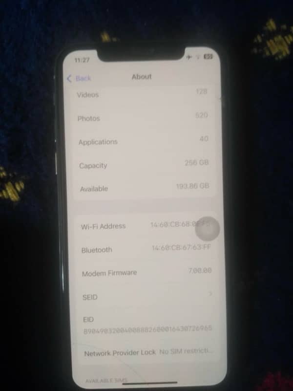 iphone xs 256gb water proof 4