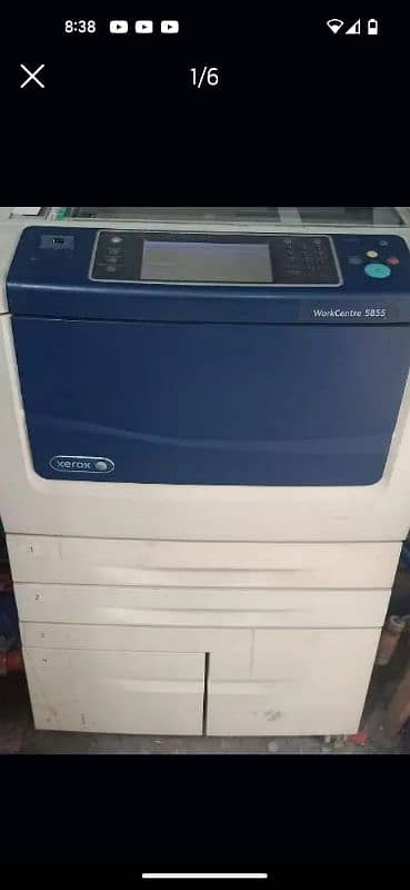 xerox 5855 photocopy machine 1