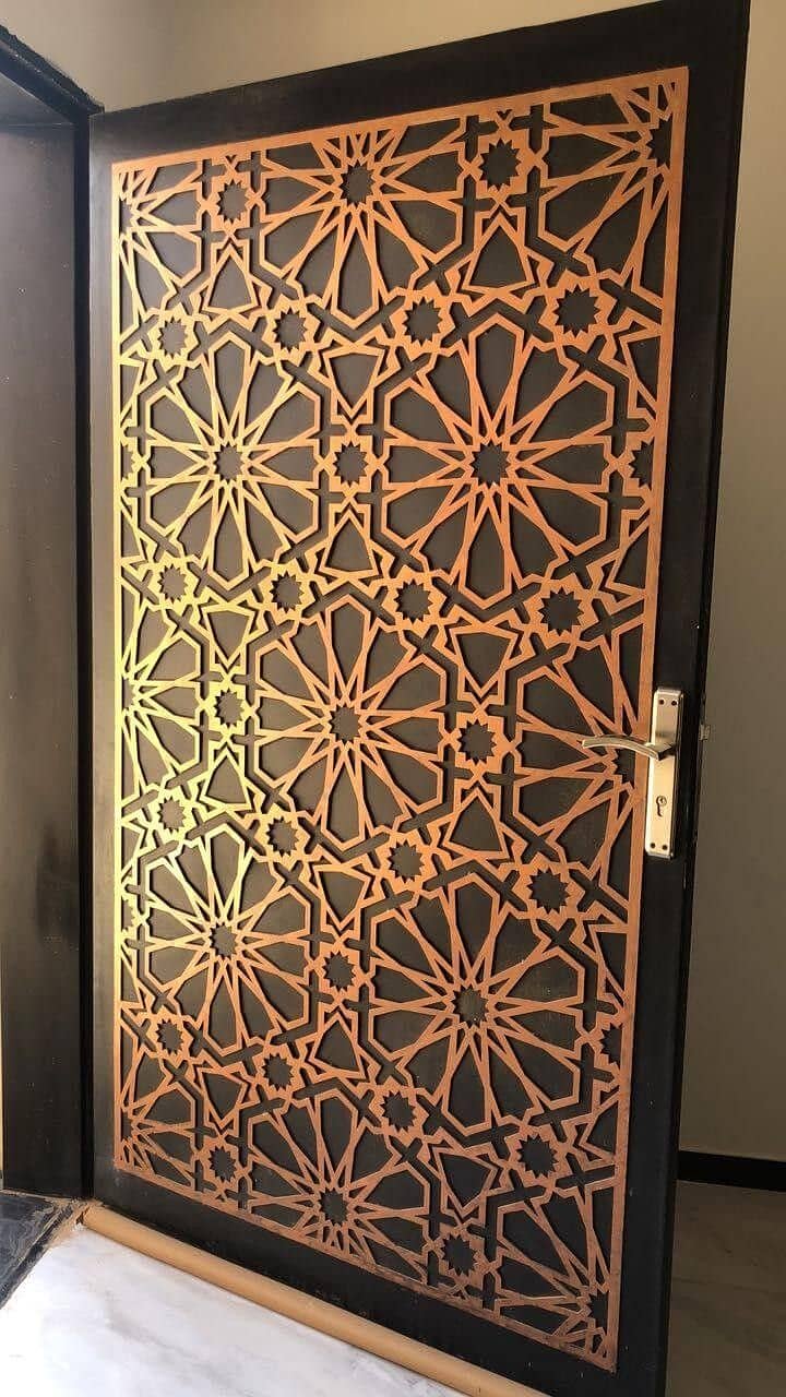 wall calligraphy / CNC / CNC cutting / design /Clock design / 15