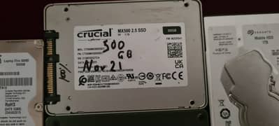 Crucial MX500 500GB 3D NAND