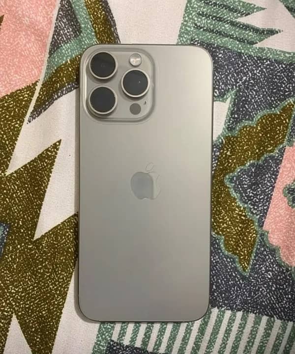 iphone 15 pro max jv 512Gb LLA Natural titanium with box cable 97Helth 2