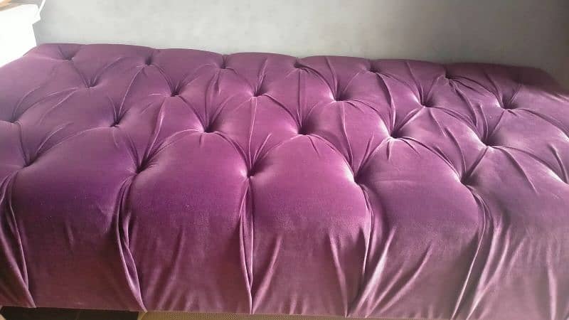 2 seater Gorgeous velvet Setti 0