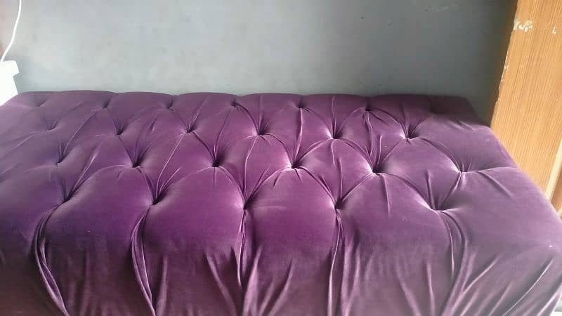 2 seater Gorgeous velvet Setti 3