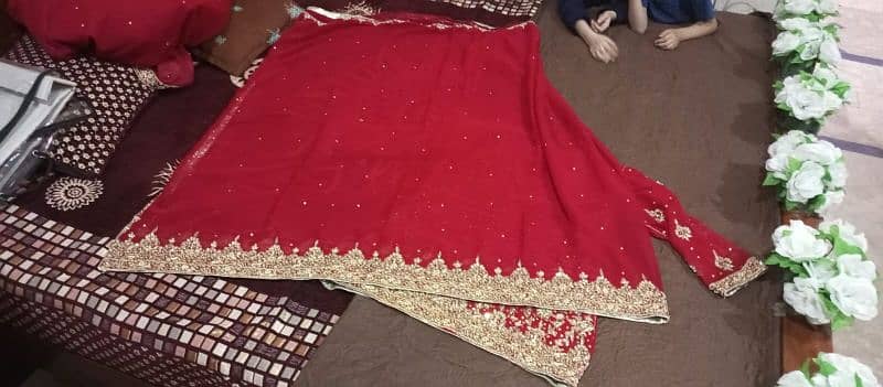 Bridal Dress Lehnga with jewelry 4