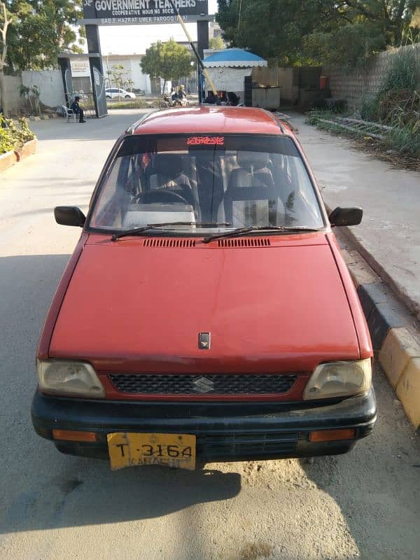 Suzuki Mehran VXR 1991 Good condition Enjine 100% ok Bus lo aur chalao 4