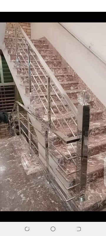 ss railing/glass railing/wood railing/decoration,Steel railing 9