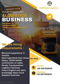 Truck Dispatcher Required|CSR Required|Jobs Available |Sales Executive