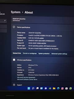 Lenovo Thinkpad i5 6th gen