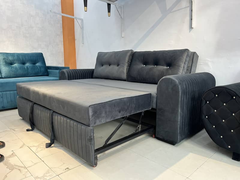 Sofa cum bed/Dewan/Double cumbed/Sofa/L Shape/combed/Bed Set/MoltyFoa 16