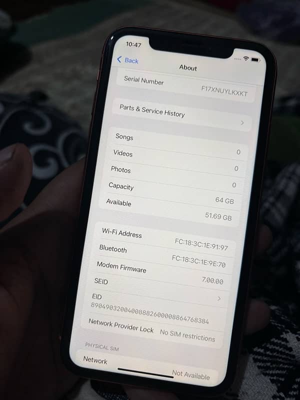 Iphone XR 64 gb Factory unlock 7