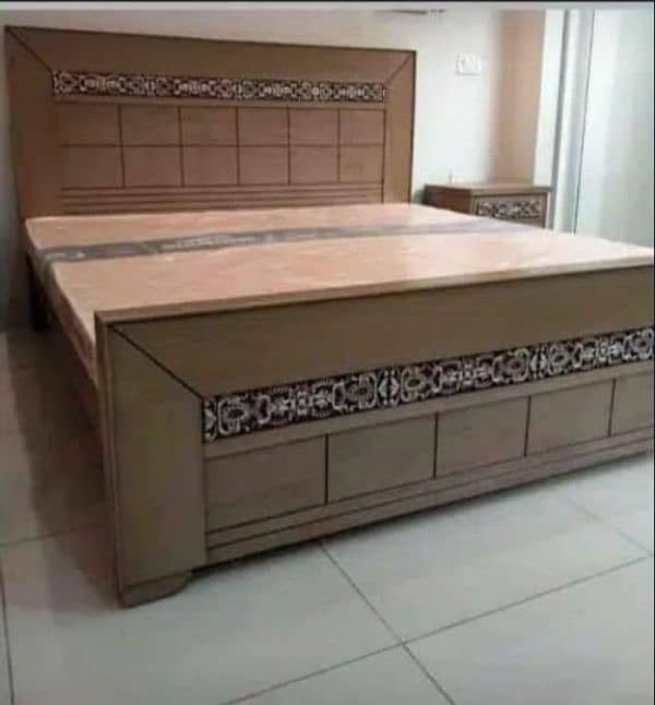 17000 king size bed 2 side table 6000  Dressing 13000 more 03140468141 14